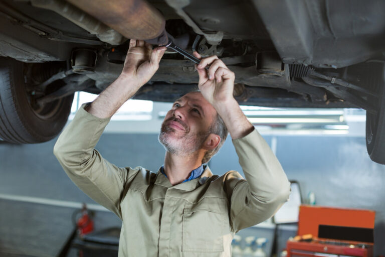car exhaust smell repair near me